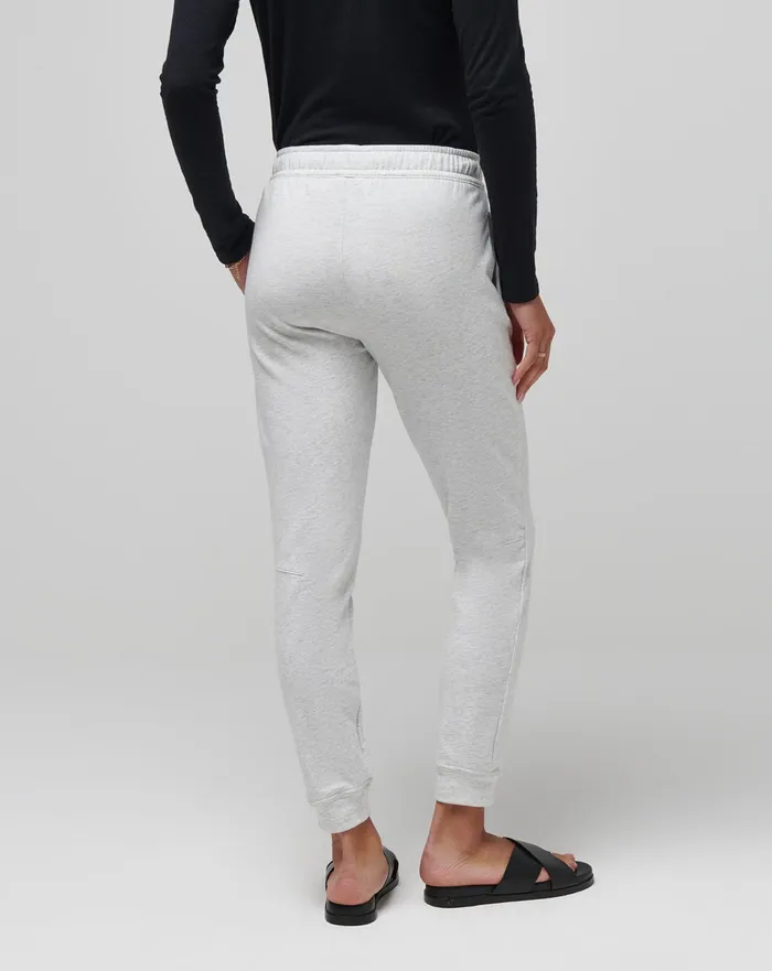 Women Pants TravisMathew USC CLOUD TIE JOGGER Heather Grey