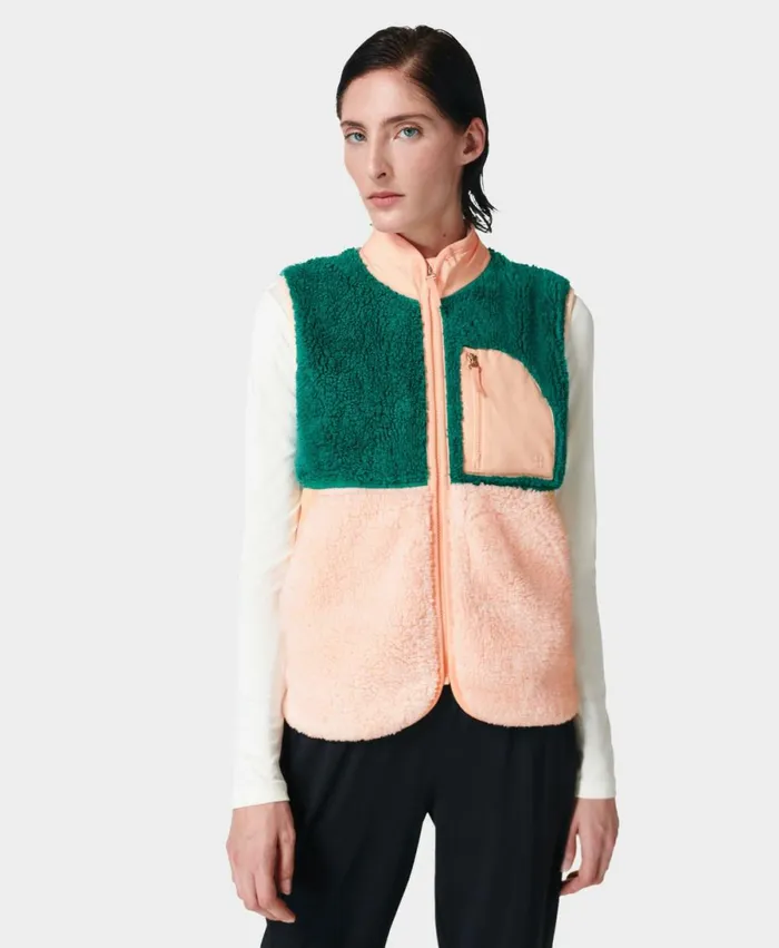 Women Pennine Vest Wave Green Sweaty Betty Jumpers Hoodies