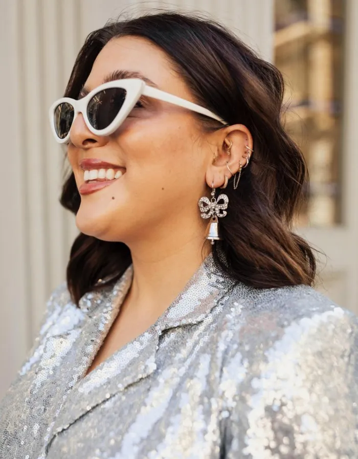Women PRENUP BELL EARRINGS CRYSTAL Betsey Johnson