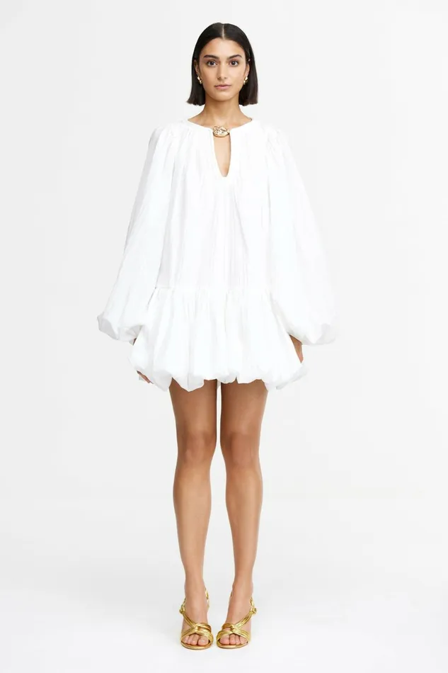 Women RADMOOR MINI DRESS Ivory Acler Mini Dresses