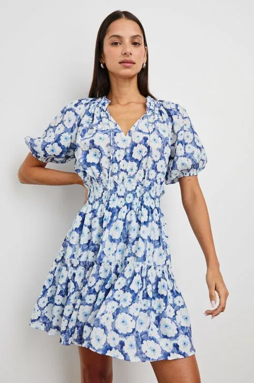 Women Rails Dresses and Rompers Fiorella Dress Blue Floral