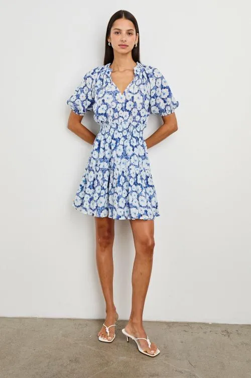 Women Rails Dresses and Rompers Fiorella Dress Blue Floral Women Rails Dresses and Rompers Fiorella Dress Blue Floral