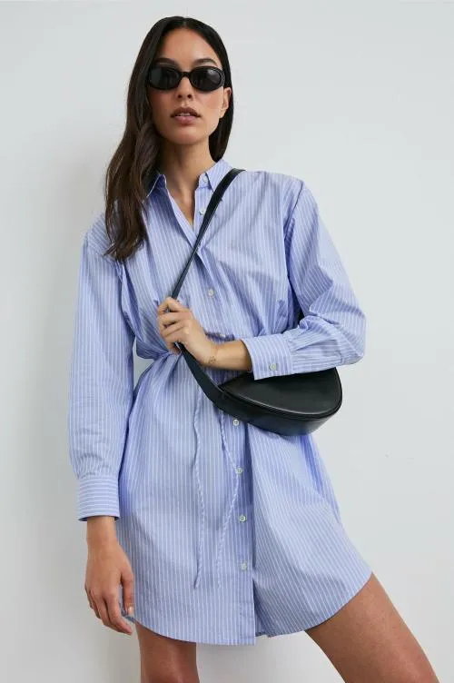 Women Rails Dresses and Rompers Harmony Dress Oxford White Stripe
