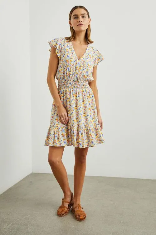 Women Rails Dresses and Rompers Tara Dress Papaya Flowers