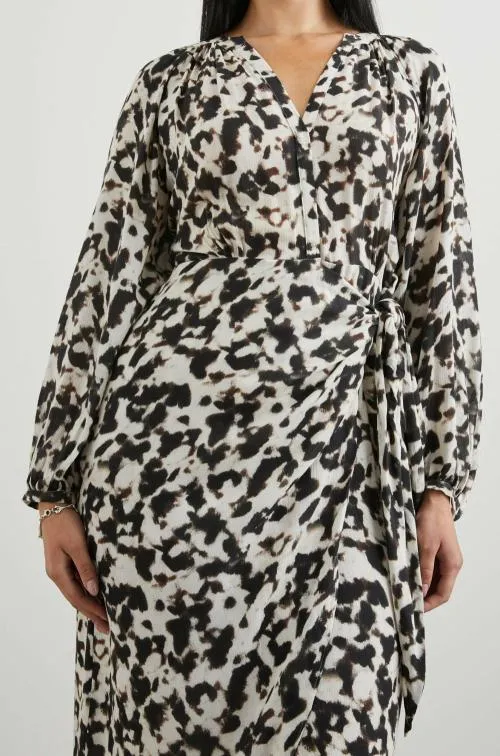 Women Rails Dresses and Rompers Tyra Dress Blurred Cheetah Women Rails Dresses and Rompers Tyra Dress Blurred Cheetah