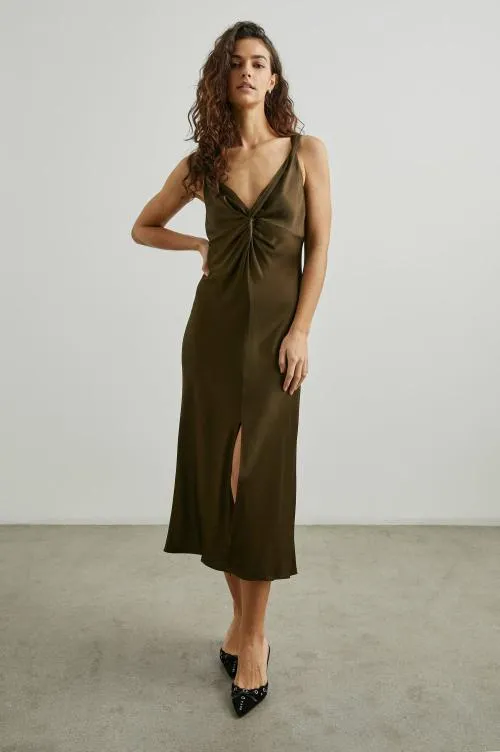 Women Rails Dresses and Rompers Viviana Dress Dark Moss