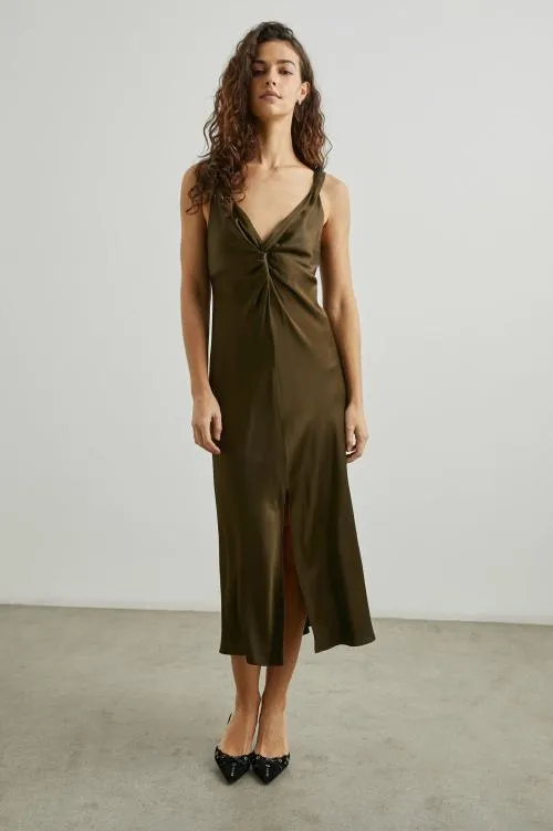 Women Rails Dresses and Rompers Viviana Dress Dark Moss Women Rails Dresses and Rompers Viviana Dress Dark Moss
