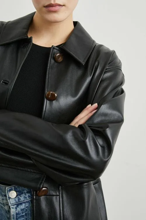 Women Rails Jackets and Coats Haisley Jacket Black Women Rails Jackets and Coats Haisley Jacket Black