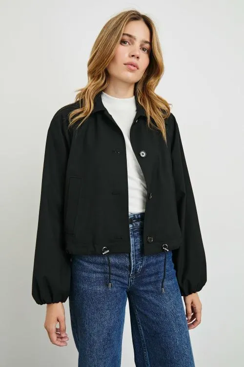 Women Rails Jackets and Coats North Jacket Black Twill Women Rails Jackets and Coats North Jacket Black Twill