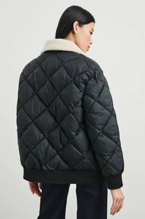 Women Rails Jackets and Coats Shay Jacket Black Women Rails Jackets and Coats Shay Jacket Black
