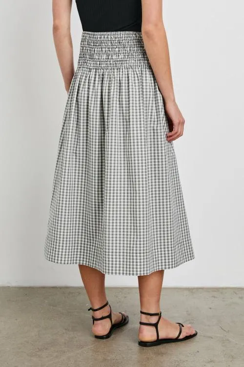Women Rails Skirts Alessa Skirt Ivory Jet Gingham