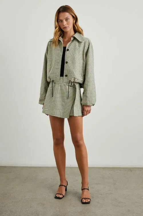 Women Rails Skirts Deanna Skirt Sage Mini Check Women Rails Skirts Deanna Skirt Sage Mini Check