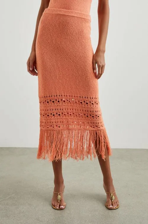Women Rails Skirts Kaja Skirt Persimmon