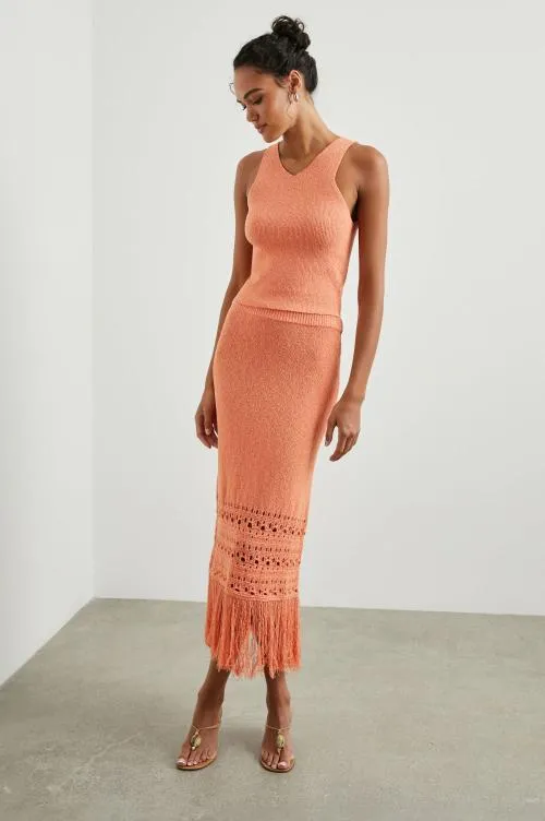 Women Rails Skirts Kaja Skirt Persimmon Women Rails Skirts Kaja Skirt Persimmon