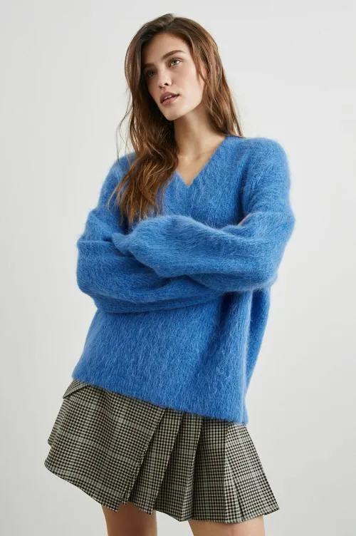 Women Rails Sweaters Jodie Sweater Cobalt Women Rails Sweaters Jodie Sweater Cobalt