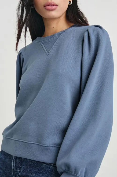 Women Rails Sweaters Tiffany Sweatshirt Faded Periwinkle