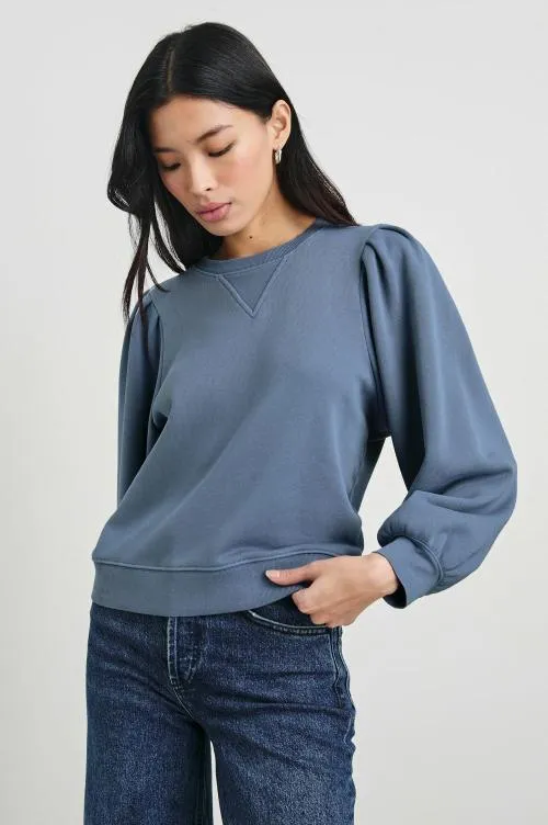 Women Rails Sweaters Tiffany Sweatshirt Faded Periwinkle