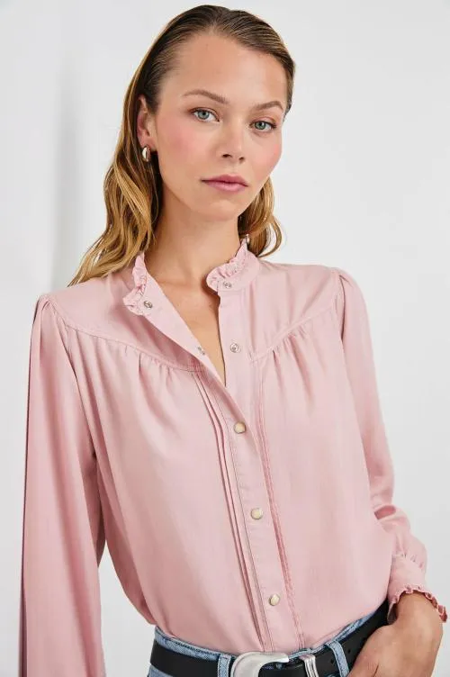 Women Rails Tops Alanna Shirt Dusty Rose