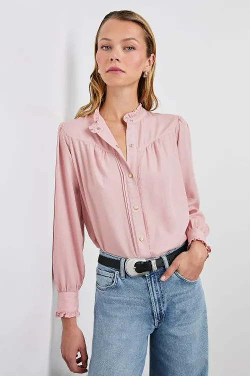 Women Rails Tops Alanna Shirt Dusty Rose