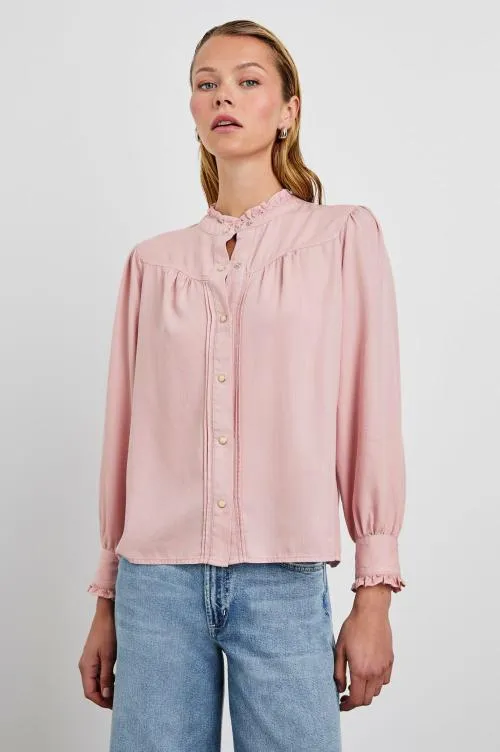 Women Rails Tops Alanna Shirt Dusty Rose