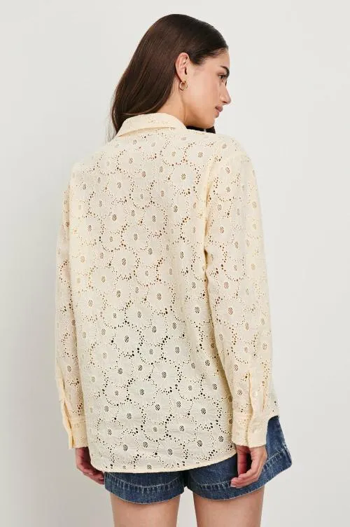 Women Rails Tops Arlo Shirt Cream Floral