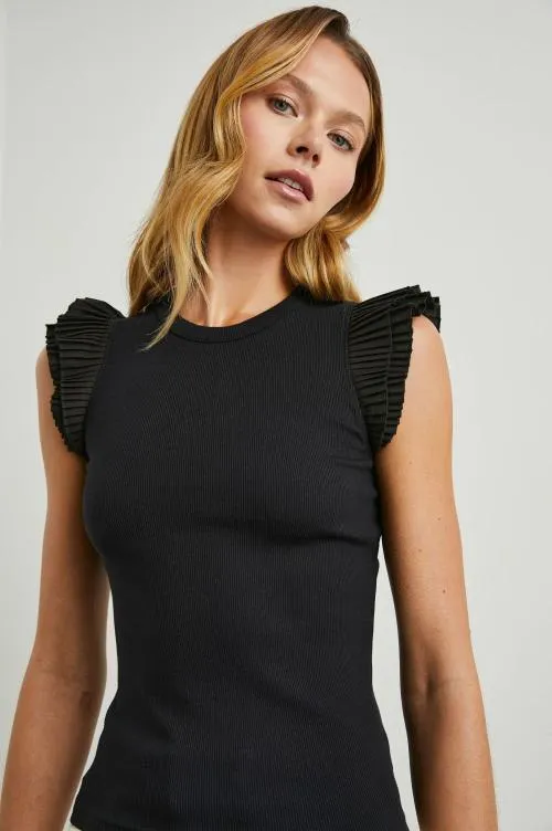 Women Rails Tops Asha Top Black Women Rails Tops Asha Top Black