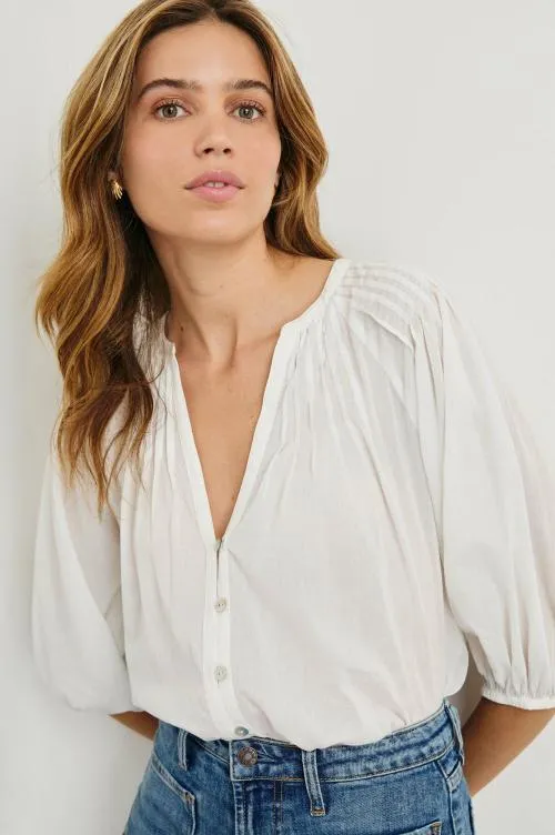 Women Rails Tops Cassat Top White Women Rails Tops Cassat Top White