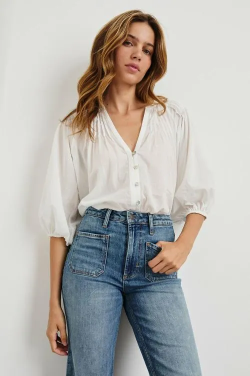 Women Rails Tops Cassat Top White Women Rails Tops Cassat Top White
