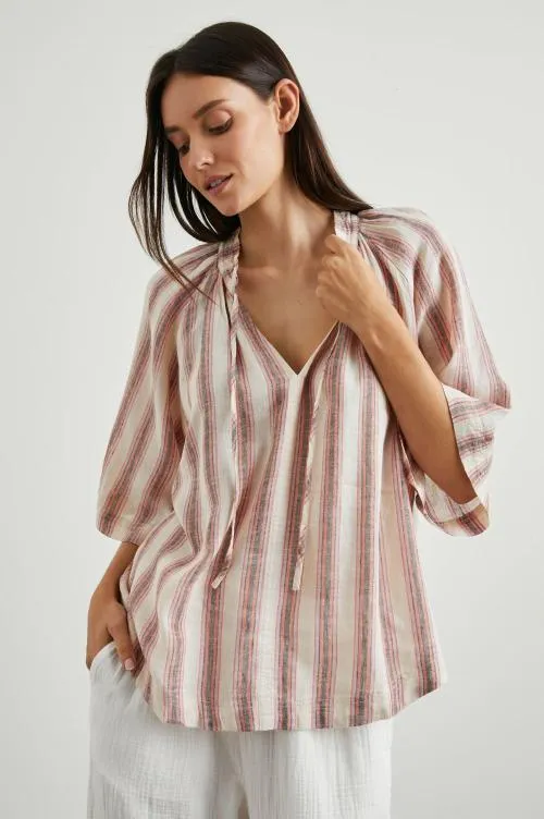 Women Rails Tops Eveline Top Camino Stripe Women Rails Tops Eveline Top Camino Stripe