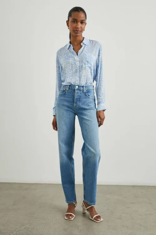 Women Rails Tops Josephine Shirt Aqua Mixed Animals Women Rails Tops Josephine Shirt Aqua Mixed Animals