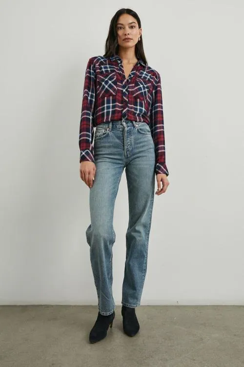 Women Rails Tops Kendra Shirt Navy Red White Women Rails Tops Kendra Shirt Navy Red White