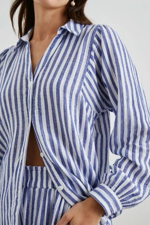 Women Rails Tops Lo Shirt Anacapa Stripe Women Rails Tops Lo Shirt Anacapa Stripe