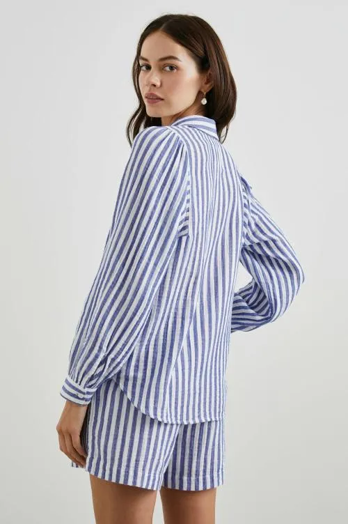 Women Rails Tops Lo Shirt Anacapa Stripe Women Rails Tops Lo Shirt Anacapa Stripe