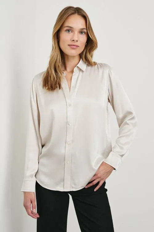 Women Rails Tops Maria Shirt Ivory