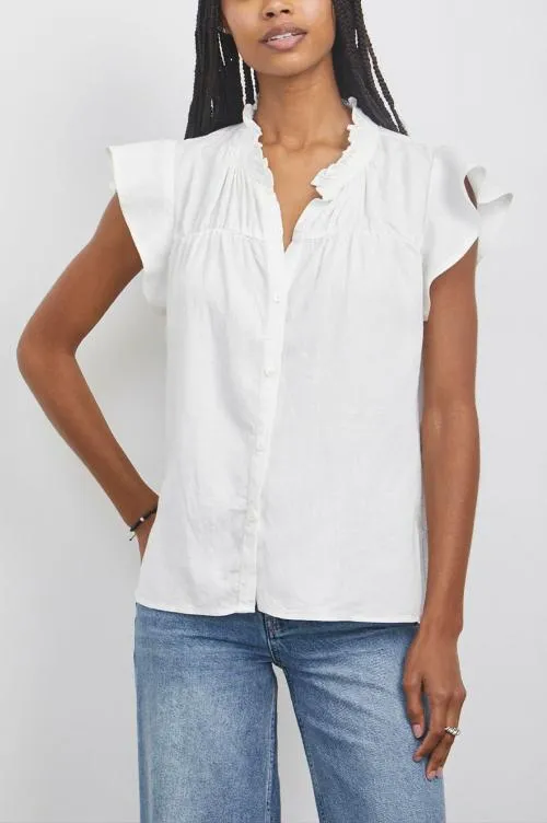 Women Rails Tops Ruthie Top White