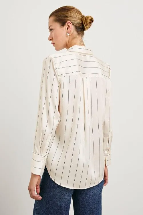 Women Rails Tops Saige Shirt Brixton Stripe Women Rails Tops Saige Shirt Brixton Stripe