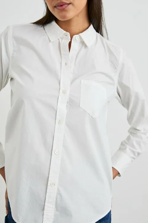 Women Rails Tops Stina Shirt White Women Rails Tops Stina Shirt White
