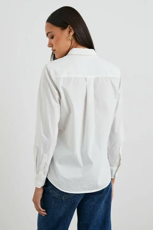 Women Rails Tops Stina Shirt White Women Rails Tops Stina Shirt White