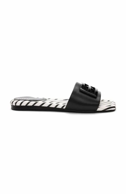 Women Sandals Liverpool Los Angeles Dunbar Flat Sandal Black