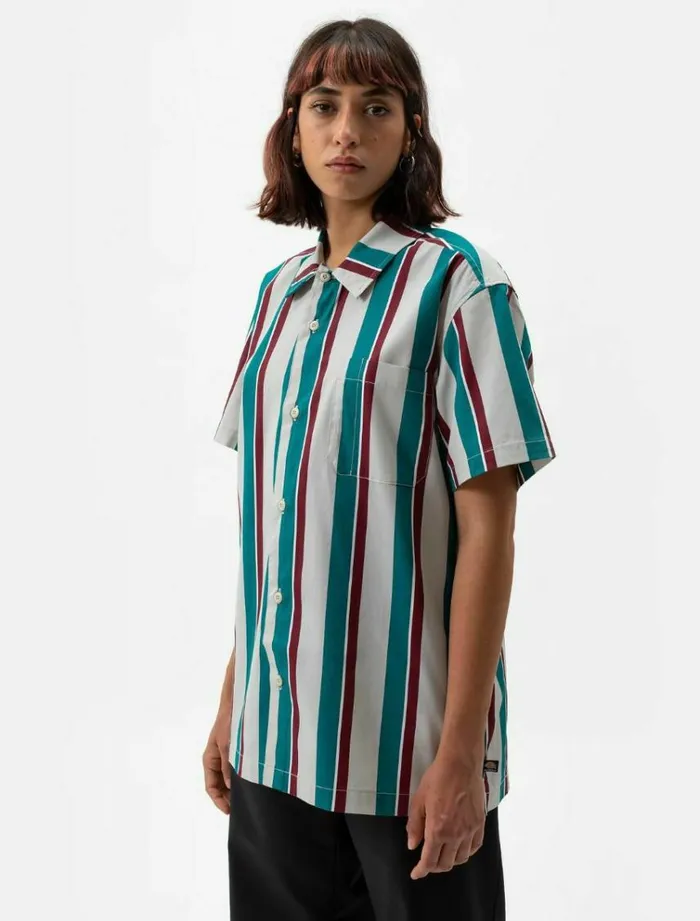 Women Shirts Dickies Jamie Foy Stripe Shirt Fanfare