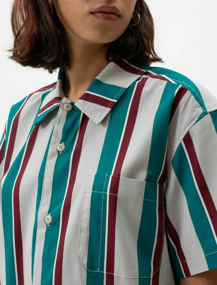Women Shirts Dickies Jamie Foy Stripe Shirt Fanfare