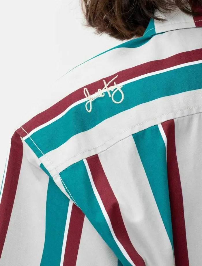 Women Shirts Dickies Jamie Foy Stripe Shirt Fanfare