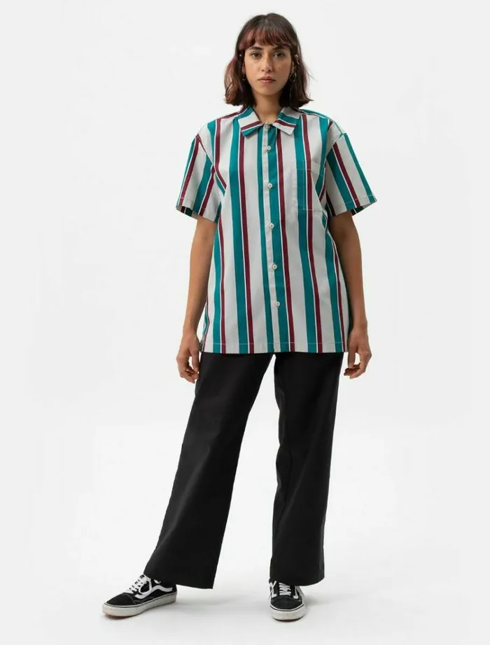 Women Shirts Dickies Jamie Foy Stripe Shirt Fanfare