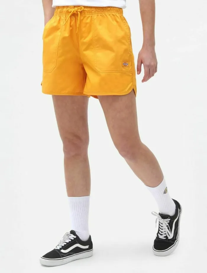 Women Shorts Dickies Victoria Short Cadnium Yellow