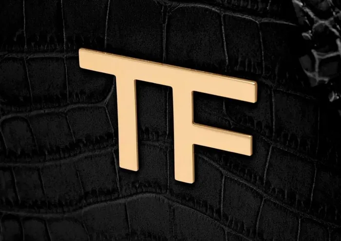 Women Shoulder Bags Tom Ford Shiny Stamped Crocodile Leather Tf Mini Bag