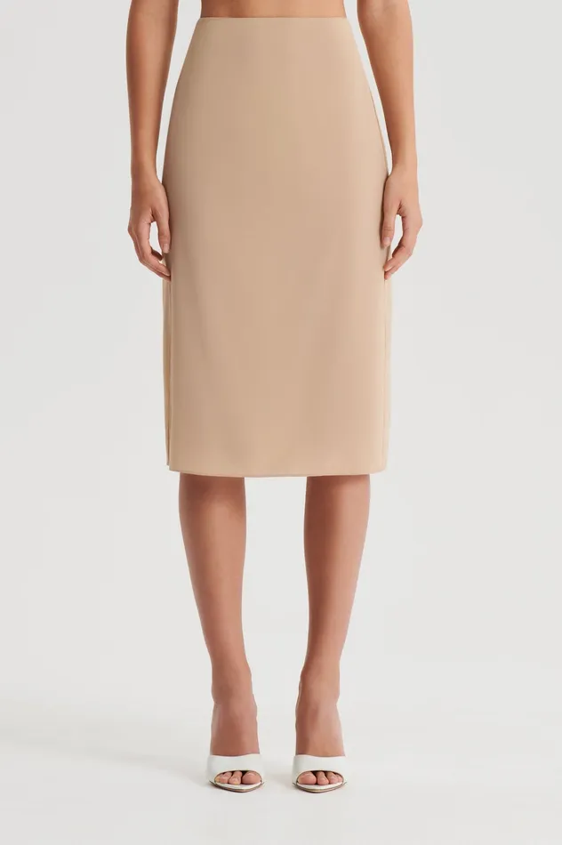 Women SILK SLIP NUDE Skirts Scanlan Theodore