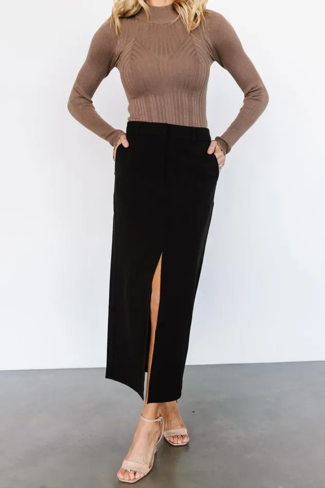 Women Skirts Baltic Born Devon Pencil Skirt Black