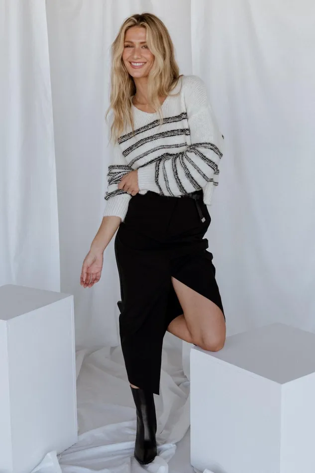 Women Skirts Baltic Born Devon Pencil Skirt Black