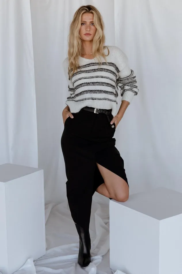 Women Skirts Baltic Born Devon Pencil Skirt Black