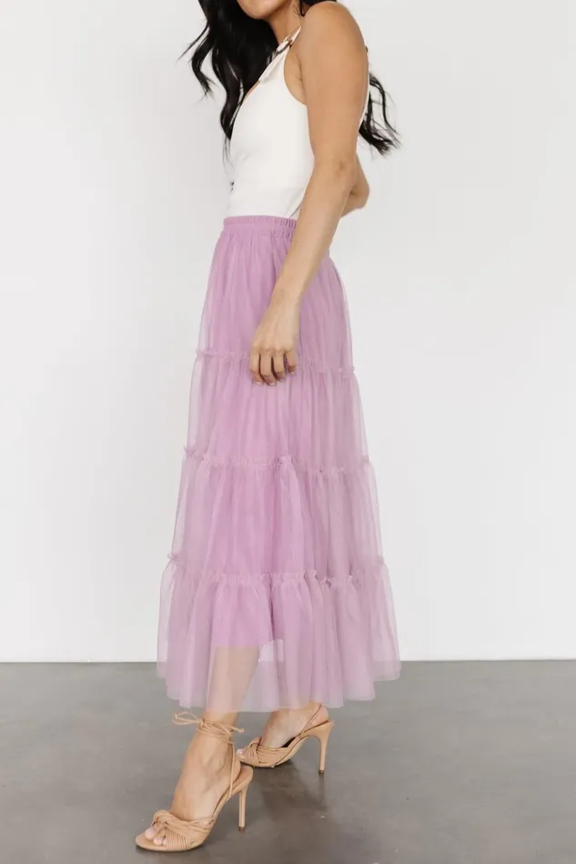 Women Skirts Baltic Born Galena Tulle Skirt Dusty Orchid Women Skirts Baltic Born Galena Tulle Skirt Dusty Orchid